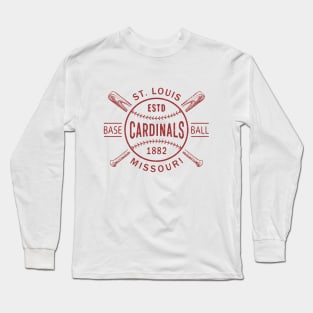 Cardinals Ball by Buck Tee Long Sleeve T-Shirt